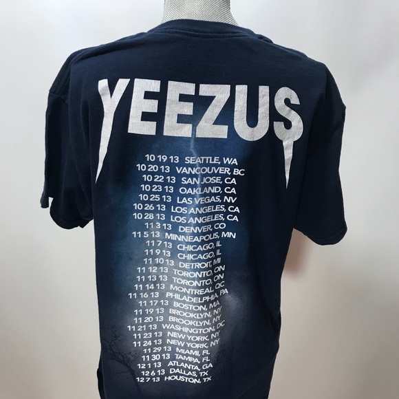 Yeezus 213 tour shirt Clearance